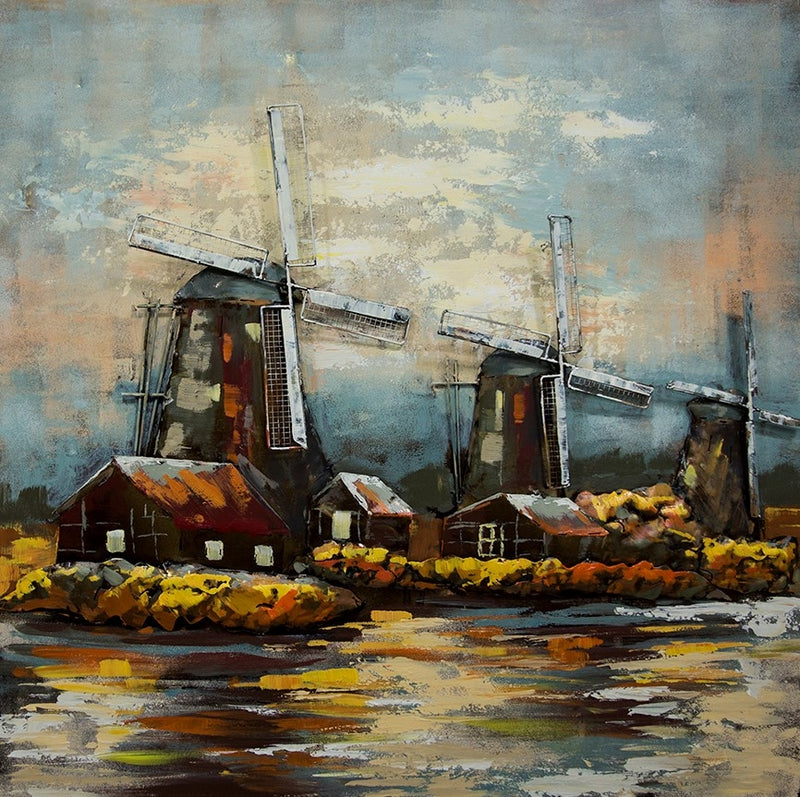 3d metaalschilderij | 3D-metaal | 100x100 cm | 601