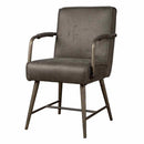 Belmonte Armstoel - fabric Cherokee 1 grey - Eetkamerstoelen met armleuning - Tower Living