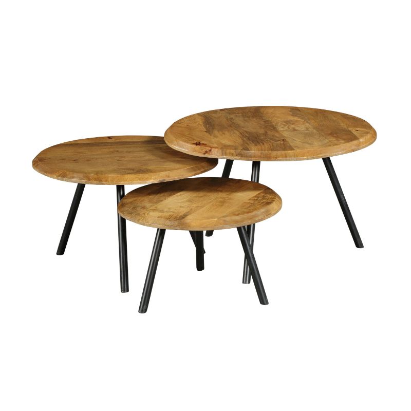 Salontafel Ohio | 70 cm | set van 3