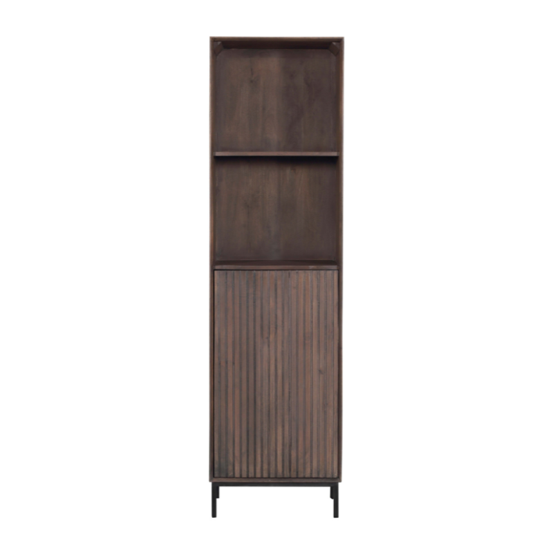 Boekenkast Madison Walnut | 55 cm