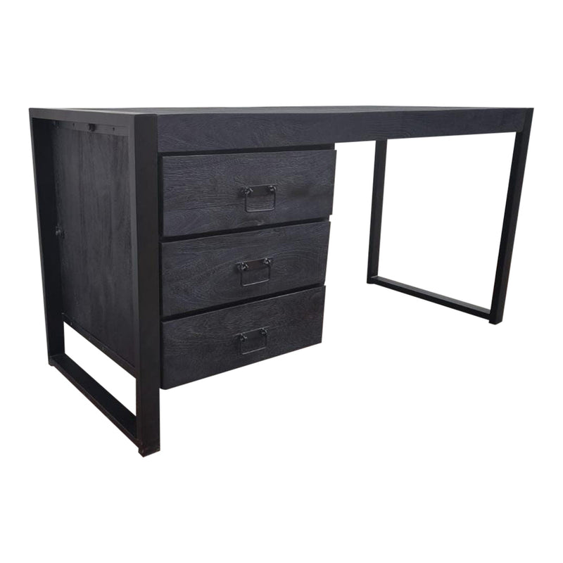 Bureau Boaz Black | 145 cm