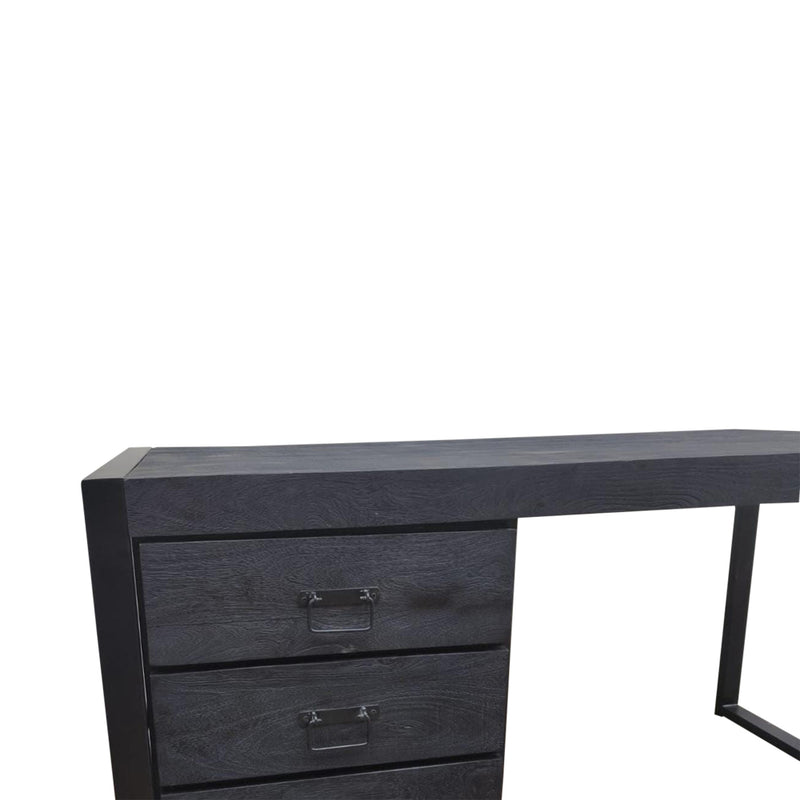 Bureau Boaz Black | 145 cm