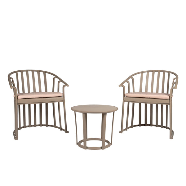RESOL RAFF Armchair-Cushion-Table Indoor, Outdoor Set 2+1 Sand