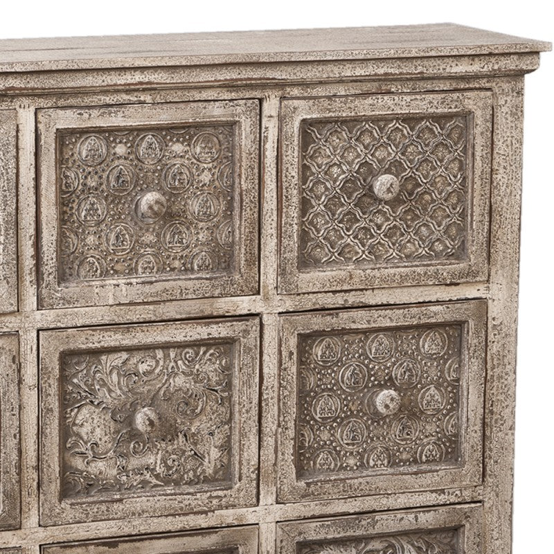Ladekast  101x28x95 cm Bruin Hout Rechthoek Dressoir