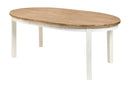 Eettafel | Meubelserie Tris | Wit | 170 x 115 x 78 (h) cm