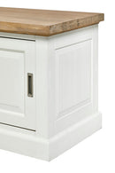 TV meubel | Meubelserie Tris | Wit | 155 x 55 x 48 (h) cm