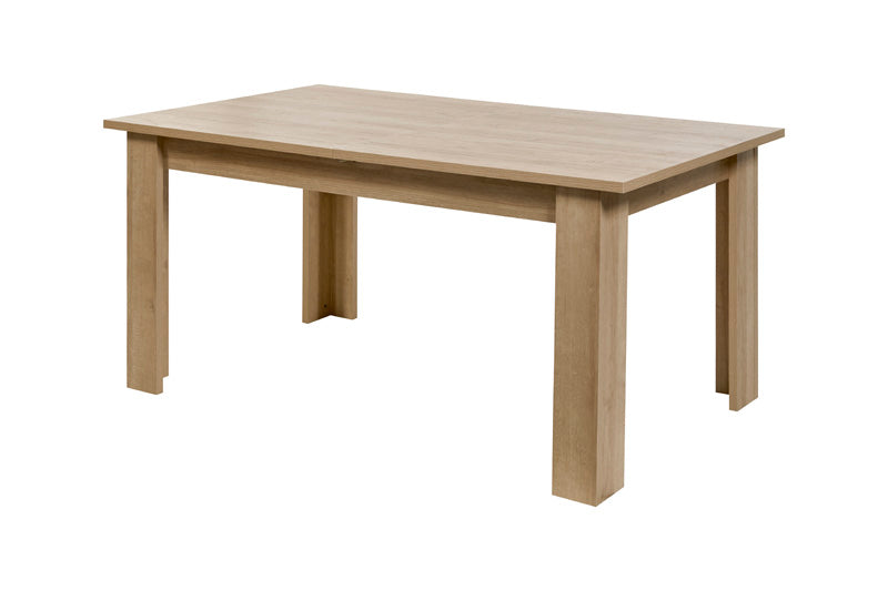 Eettafel | Meubelserie Costas | Antraciet, naturel | 170 x 100 x 76 (h) cm