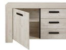 Dressoir | Meubelserie Bergen | lichtgrijs | 230 x 43 x 90,5 (h) cm