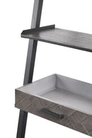 Wandrek | Meubelserie Micras | Donkergrijs, zwart | 70 x 51 x 200 (h) cm