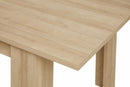 Eettafel | Meubelserie Ariya | bruin, naturel, lichtgrijs | 160 x 100 x 76 (h) cm