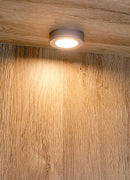 Vitrine | Meubelserie Fuga | Naturel, grijs, bruin | 108 x 48 x 180 (h) cm