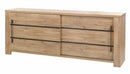 Dressoir | Meubelserie Basto | bruin | 230 x 48 x 89,2 (h) cm