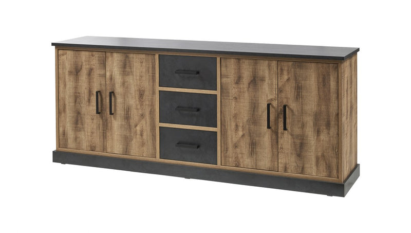 Dressoir | Meubelserie Keulen | bruin | 226 x 48 x 92 (h) cm