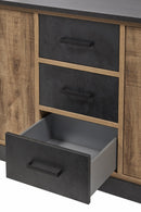 Dressoir | Meubelserie Keulen | bruin | 226 x 48 x 92 (h) cm