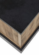 TV meubel | Meubelserie Keulen | bruin, naturel, zwart | 142 x 48 x 51 (h) cm