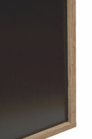 Dressoir | Meubelserie Manor | bruin, naturel, zwart | 220 x 50 x 89 (h) cm