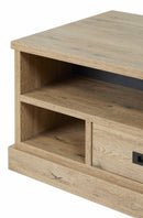 Salontafel | Meubelserie Albert | bruin, naturel, zwart | 125 x 68 x 51 (h) cm