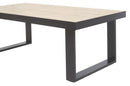 Salontafel | Meubelserie Dylan | naturel, zwart | 130 x 68 x 54 (h) cm