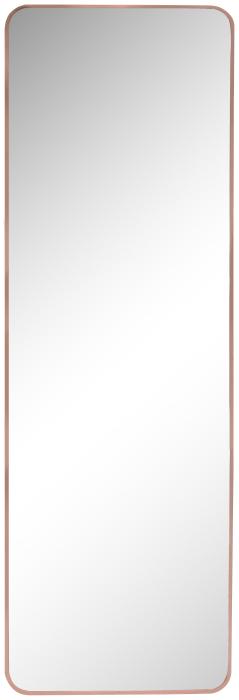 Spiegel met aluminium lijst 50x150cm. Rose