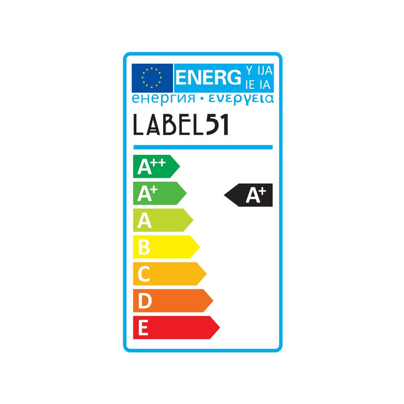 LABEL51 Spot Moto - Zwart - Metaal - 2 Lichts