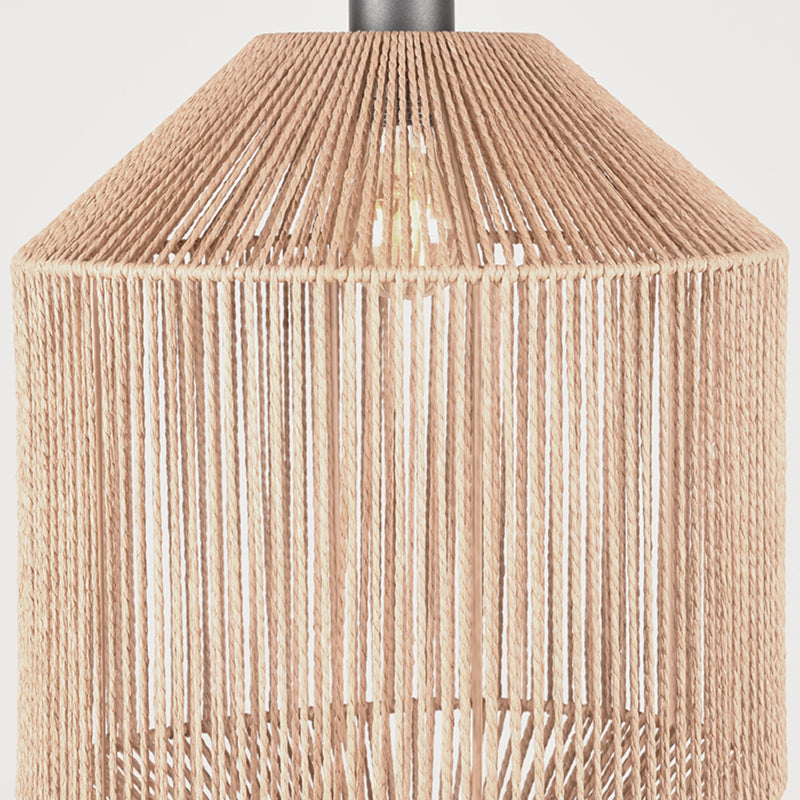 LABEL51 Hanglamp Ibiza - Naturel - Jute - 1-Lichts Cilinder