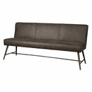 Belmonte Bankje 155 - fabric Cherokee 1 grey - Eetkamerbanken - Tower Living