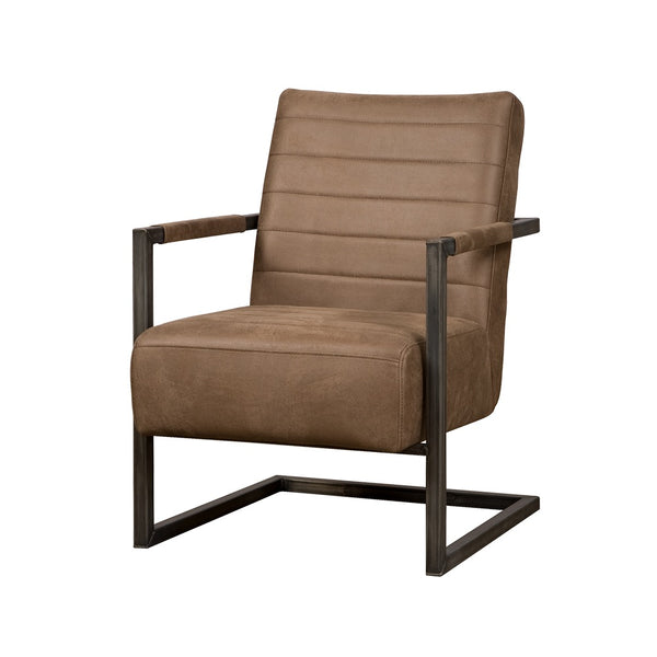 Rocca Fauteuil  | Stof  | Bruin