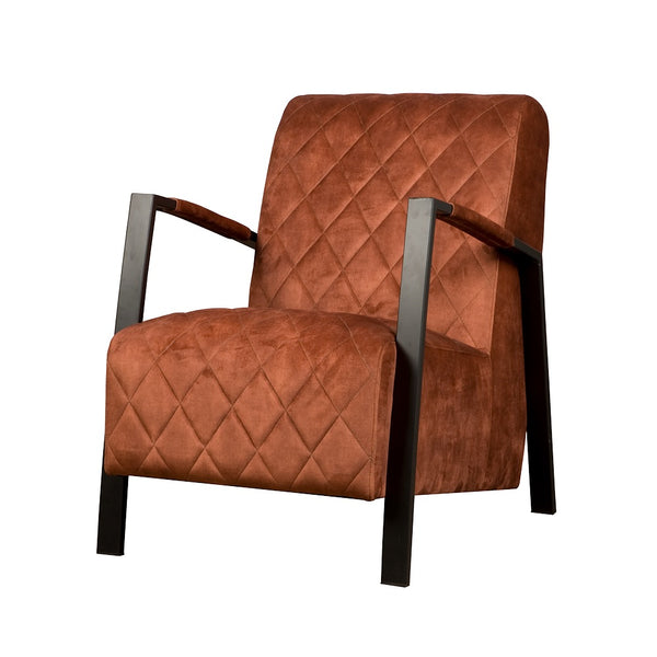 Villa Fauteuil  | Stof  | Koper