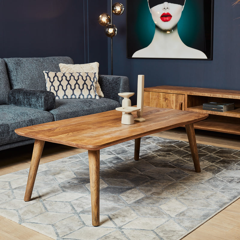 Eetkamertafel Naturel | rechthoek | 90 x 90 cm x 76(h) cm
