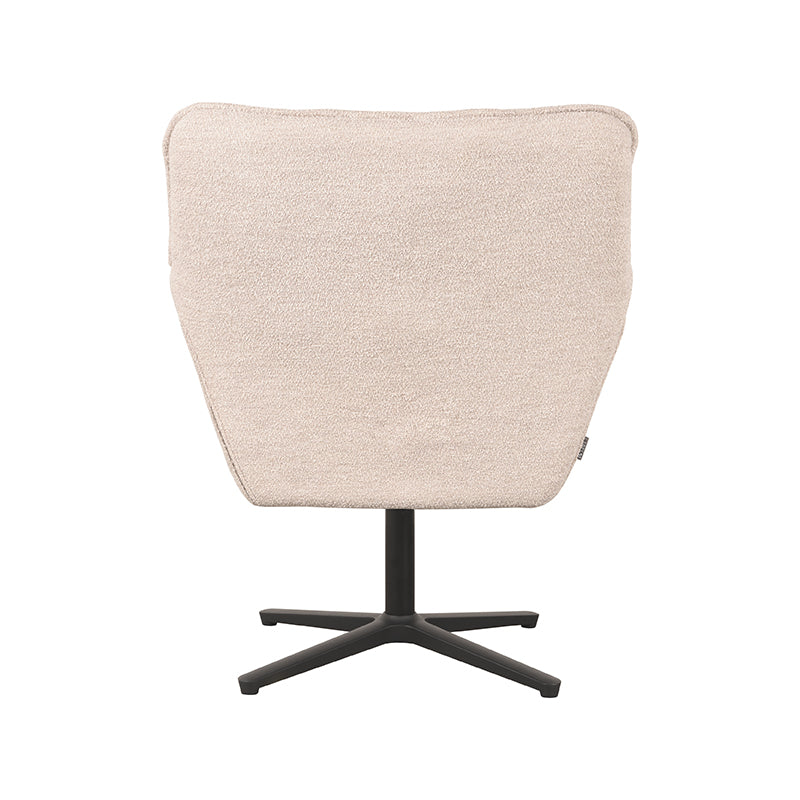 LABEL51 Fauteuil Ian - Naturel - Boucle