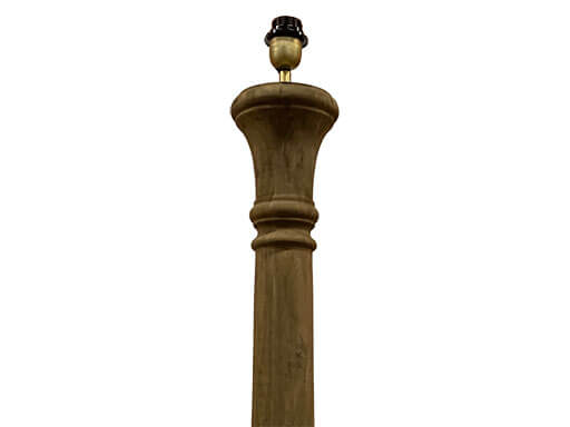 Tafellamp hout 35 cm / 2277