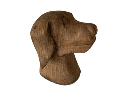 Hond hout L 23 cm / 1050