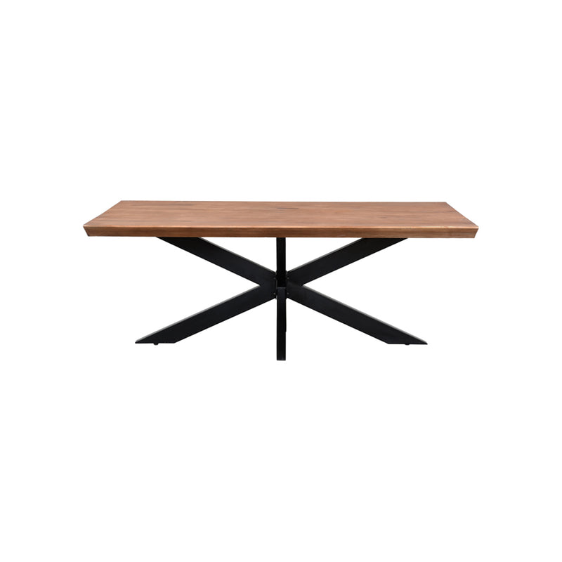 Eettafel PATTA | Naturel | Mangohout | 240 x 100 x 7 (h) cm